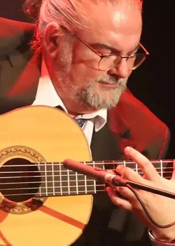 Juan Ramón Caro, en el Teatro Echegaray.