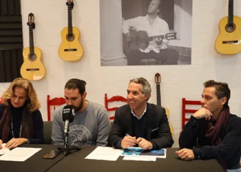 Acto de presentación del Taller de saeta por seguiriyas. Foto: Cátedra Flamencología Jerez