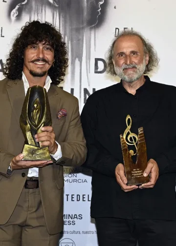 Trophies of the Contest of the Cante of the Mines. Photos: Foundation Cante of the Mines